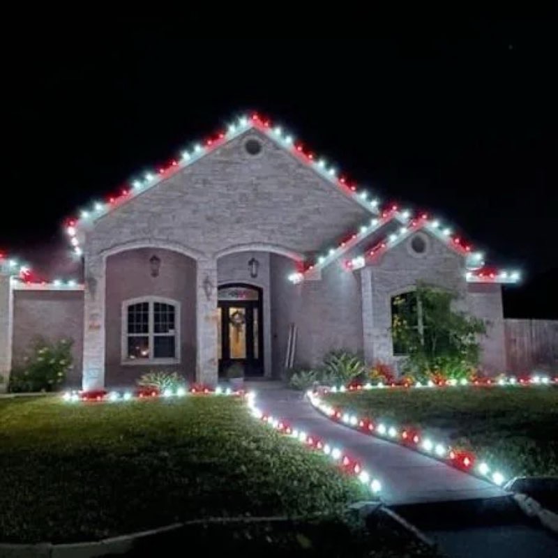 Christmas lights Mansfield